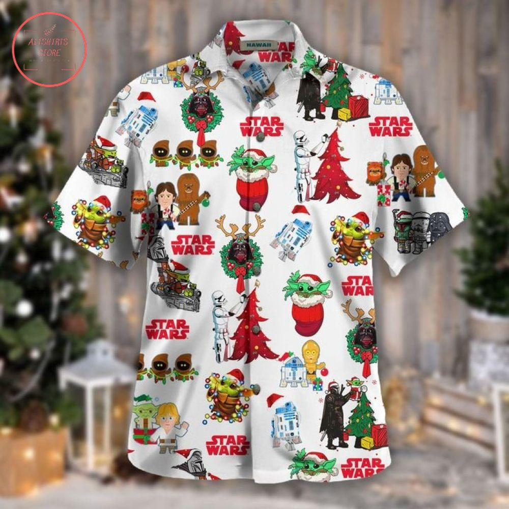 Star Wars Christmas Hawaii Shirt Diosweater Ha97808