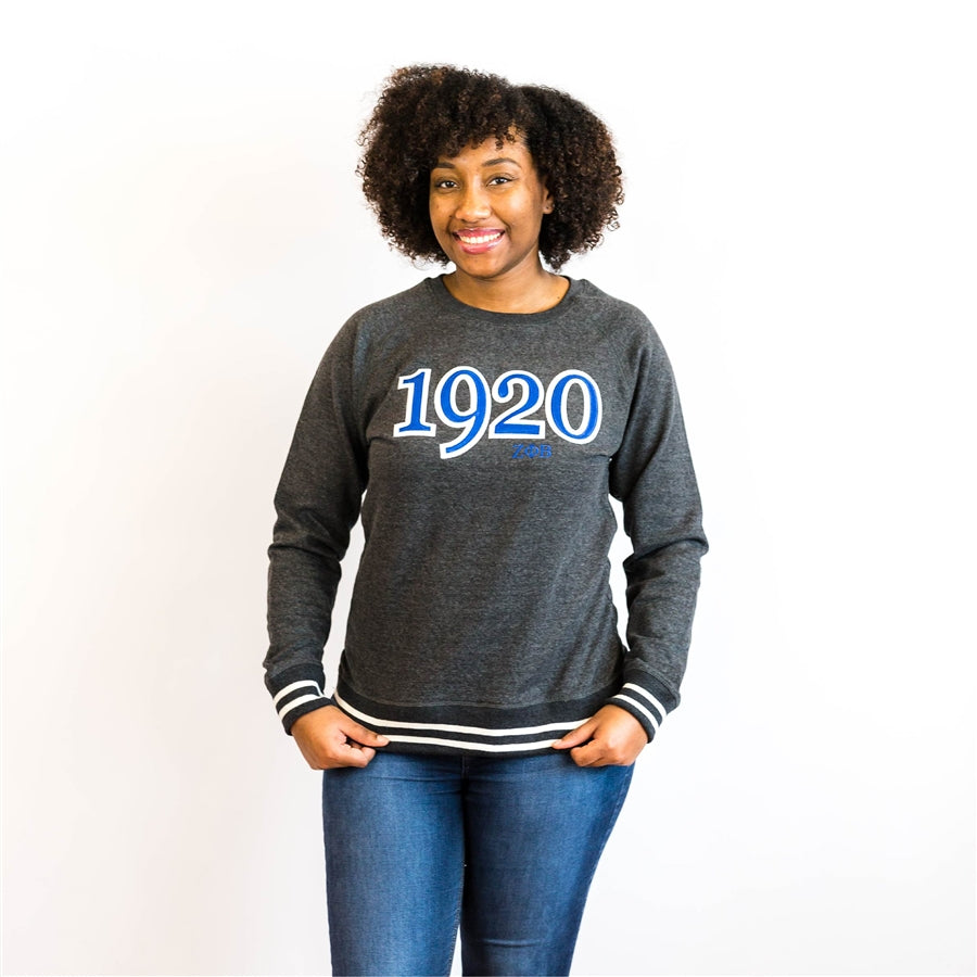 Zeta 1920 Relay Crew Neck Sweatshirt – Zeta Phi Beta