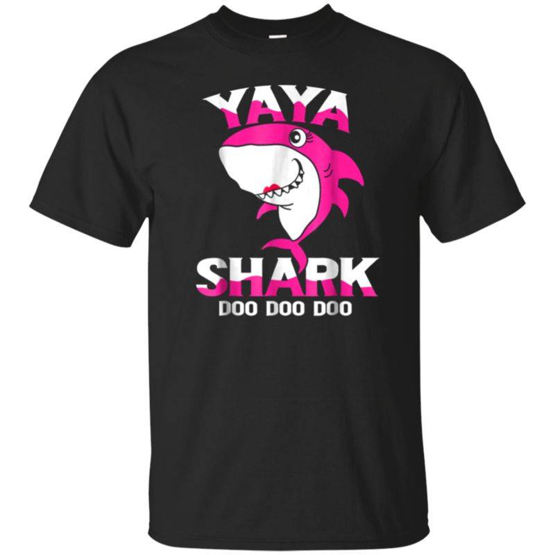 Yaya Shark T-shirt. Doo Doo Doo Tee.