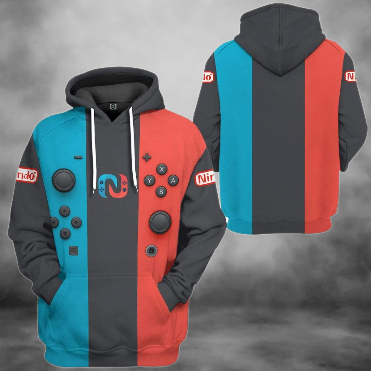 Nintendo Switch 3D All Over Print | Hoodie | For Men & Women | Full Size | Adult | Colorful | Ht7935