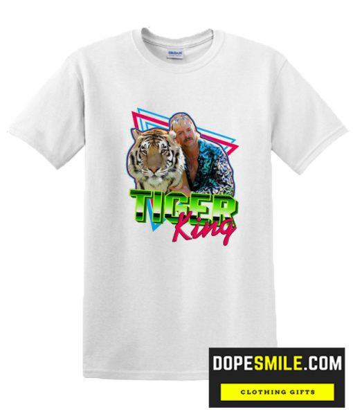 Joe Exotic Tiger King White cool  T shirt