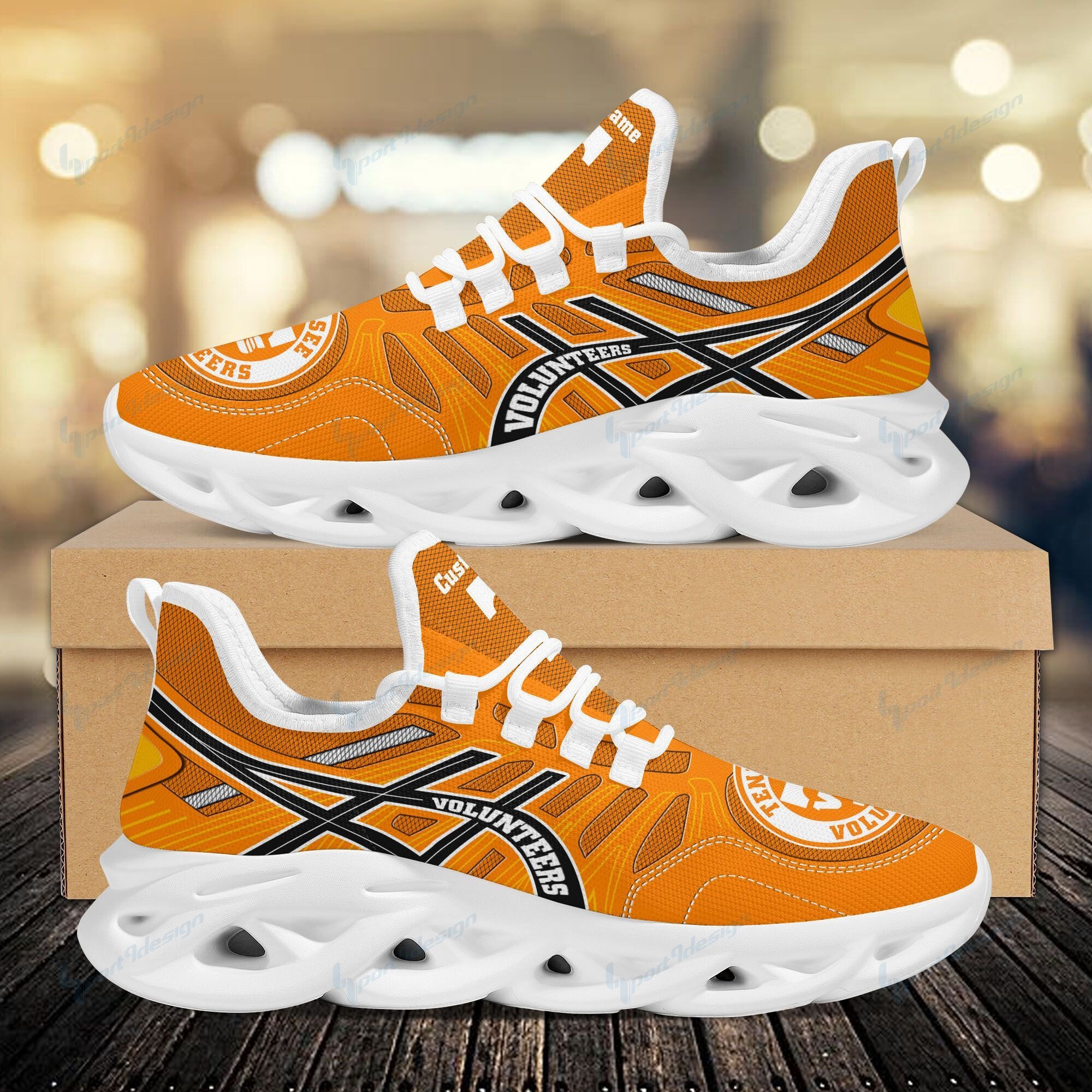 Tennessee Volunteers Personalized Yezy Running Sneakers Bb639