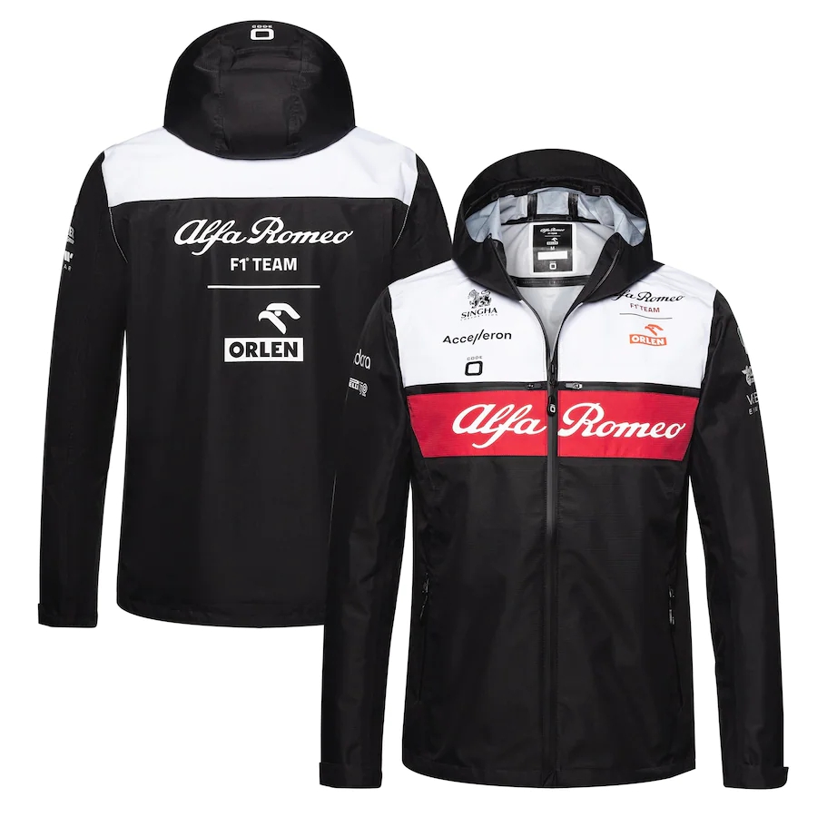 Alfa Romeo F1 Team ORLEN 2022 Team Jacket men during the spring and autumn outdoor motorcycle windcheater alx