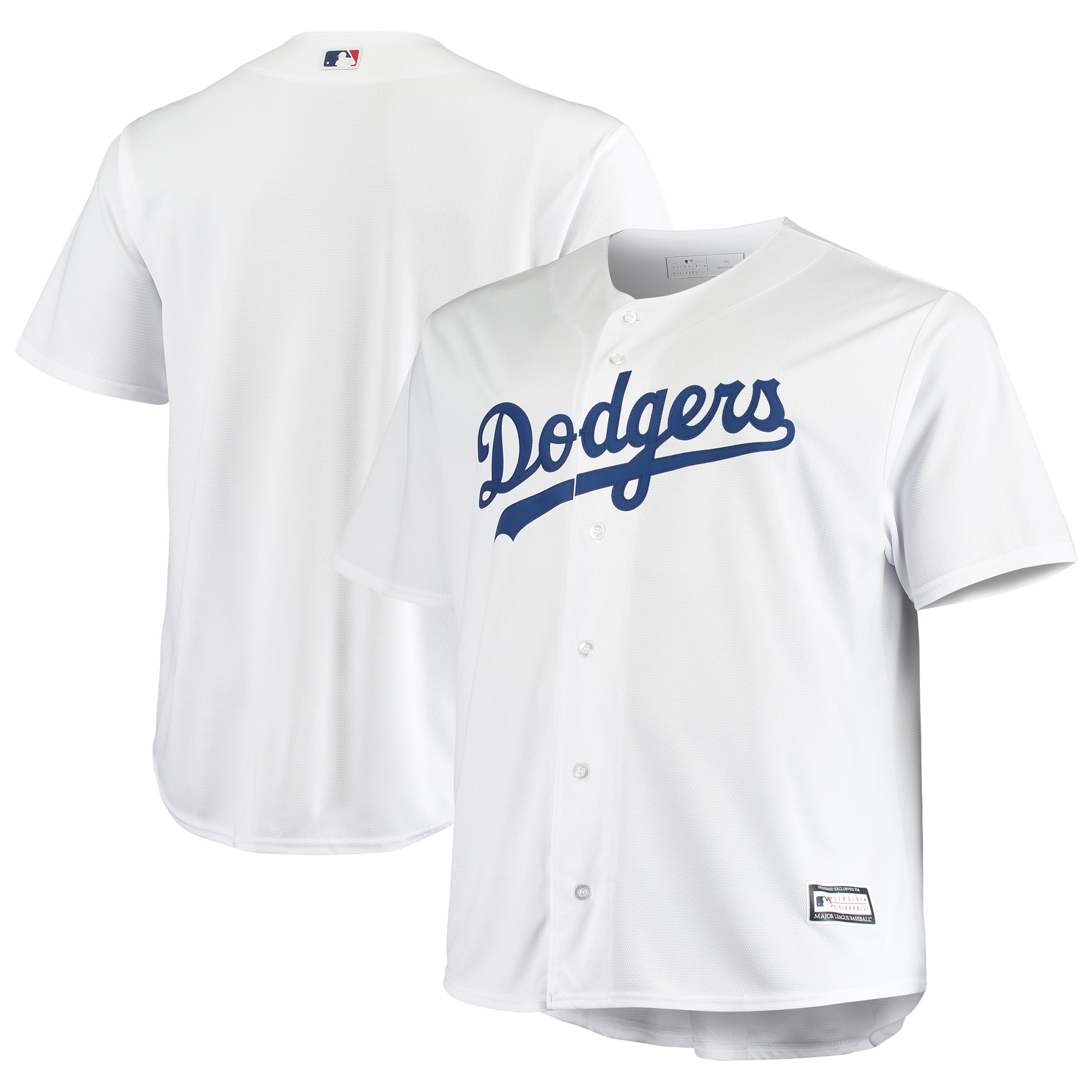 Los Angeles Dodgers Big & Tall Replica Team Jersey – White