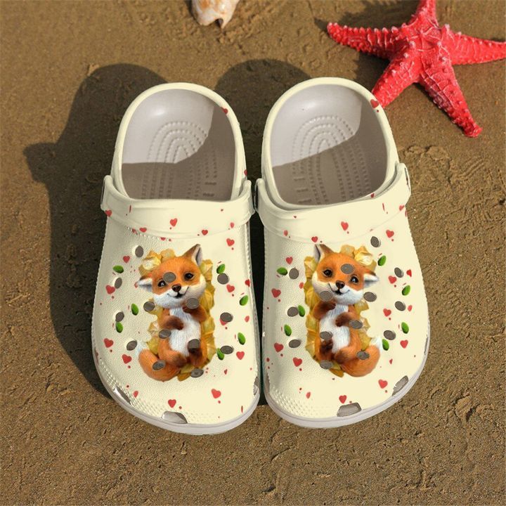 Fox Lovely Sku 1105 Crocs Crocband Clog Comfortable For Mens Womens Classic Clog Water Shoes