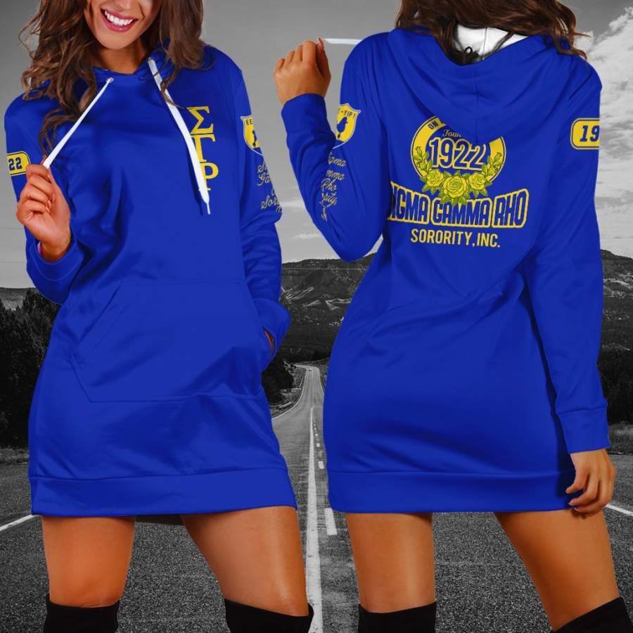 Sigma Gamma Rho Hoodie Dress 181020191