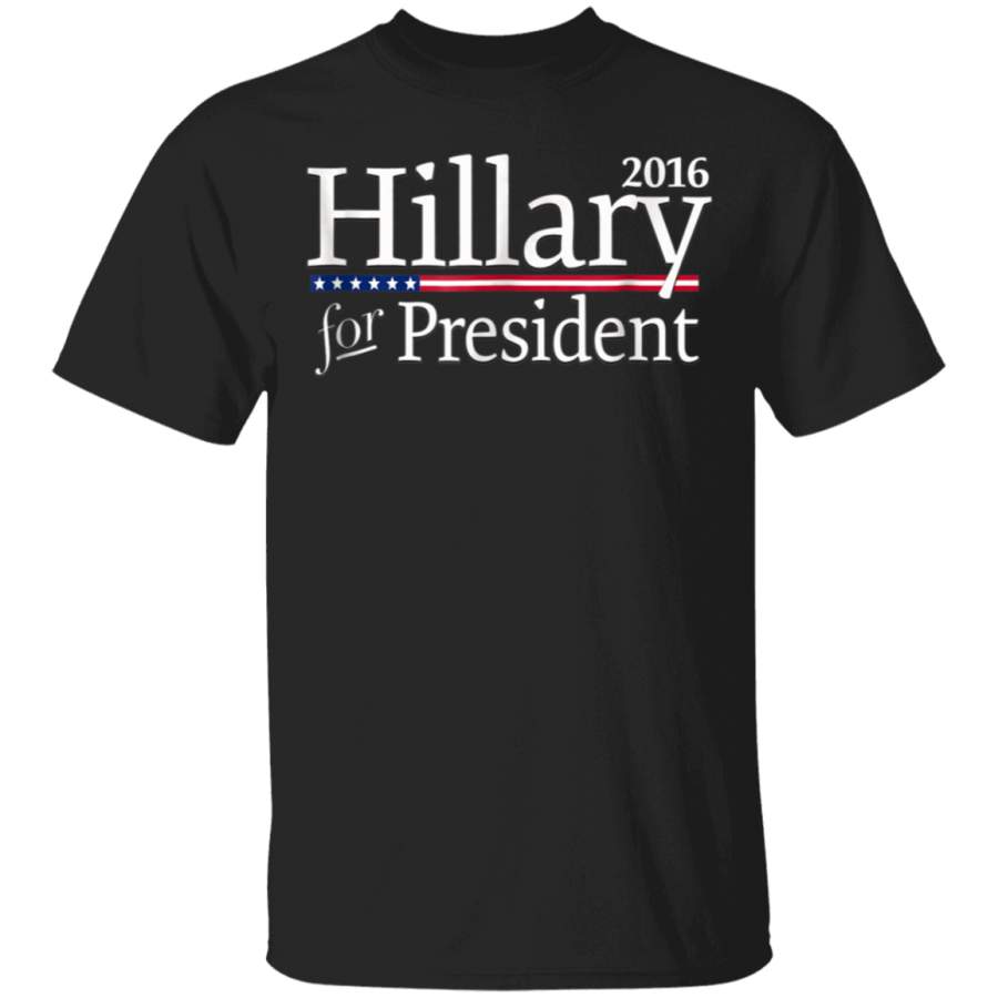 Hillary Clinton For President 2016 Tshirt