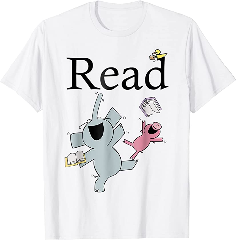 Piggie Elephant Pigeons Funny T-Shirt