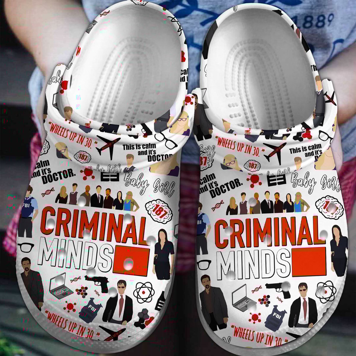 Criminal Minds Tv Series Crocss Clogs For Men Women And Kid Ht1706551013