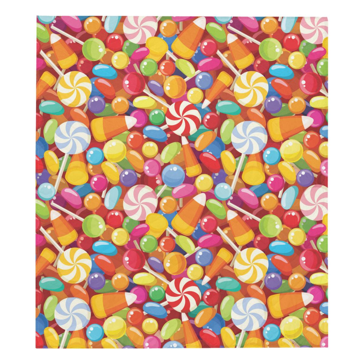 Candy Pattern Print Design 02 Premium Quilt