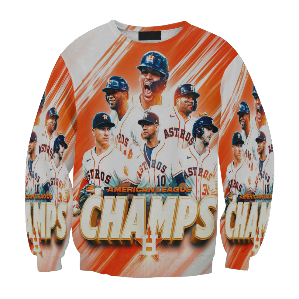 Houston Astros Team Champs Gift For Fan 3D Full Printing Sweatshirt