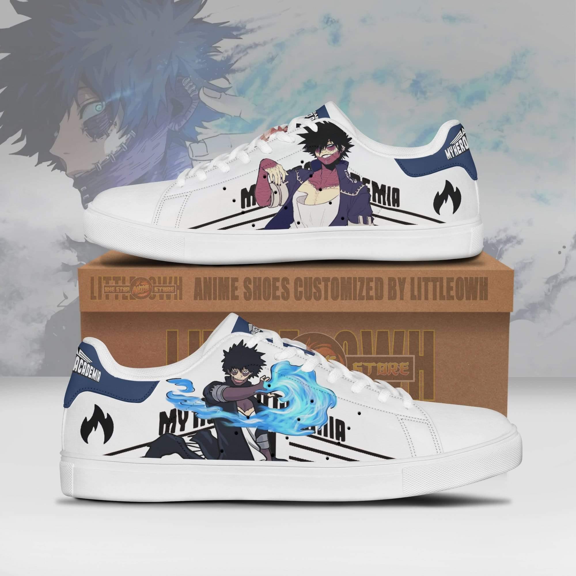 Mha Dabi Sneakers Custom My Hero Academia Anime Shoes