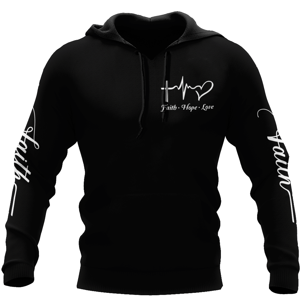 Faith Hope Love – 3D All Over Printed Style For Men And Women