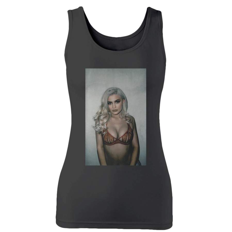 Kylie Jenner Photoshoot Trendy Instagram Woman’s Tank Top