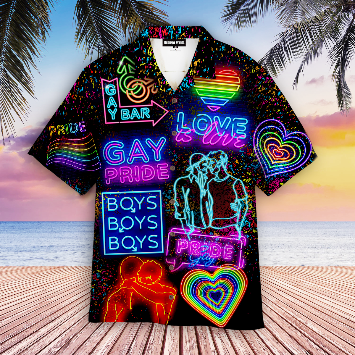 Lgbt Gay Pride Month Hawaii Shirt Ha108796