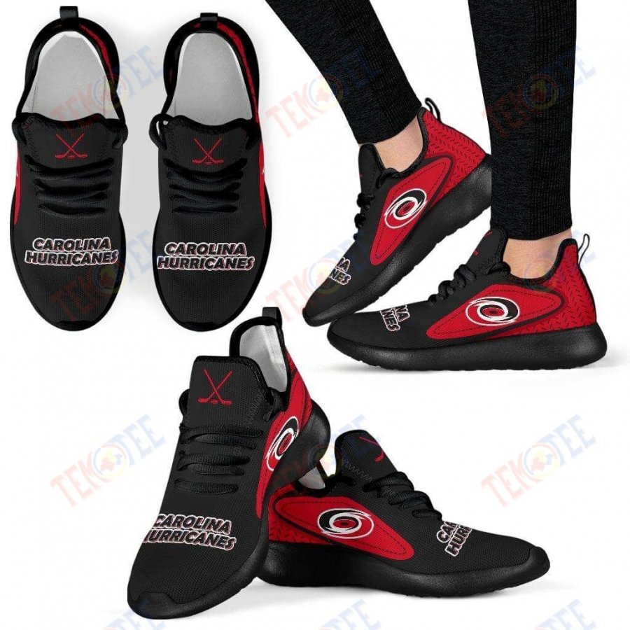 Mens Womens Carolina Hurricanes Sneakers Legend React Mesh Knit Sneaker Running Shoes For Men Women TDT231