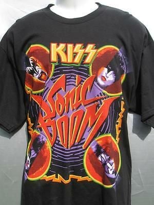 Vintage Kiss Sonic Boom Gene Simmons Album Concert Tour  Shirt  Nwot 4051