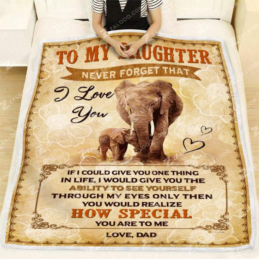 MK – Blanket – Elephant – Daughter -How Special You Are