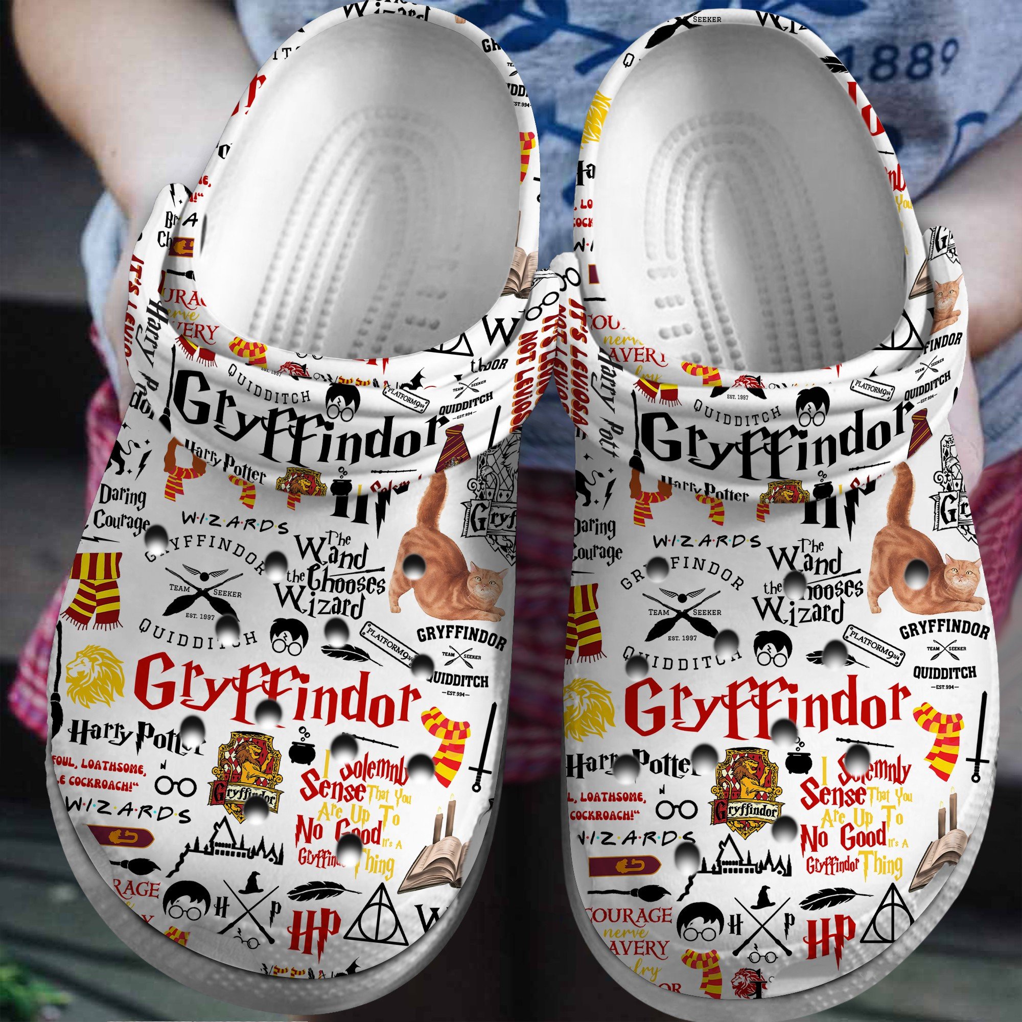 Harry Potter Movie Gryffindor Crocss Clogs For Men Women And Kid Odzkk9Rn