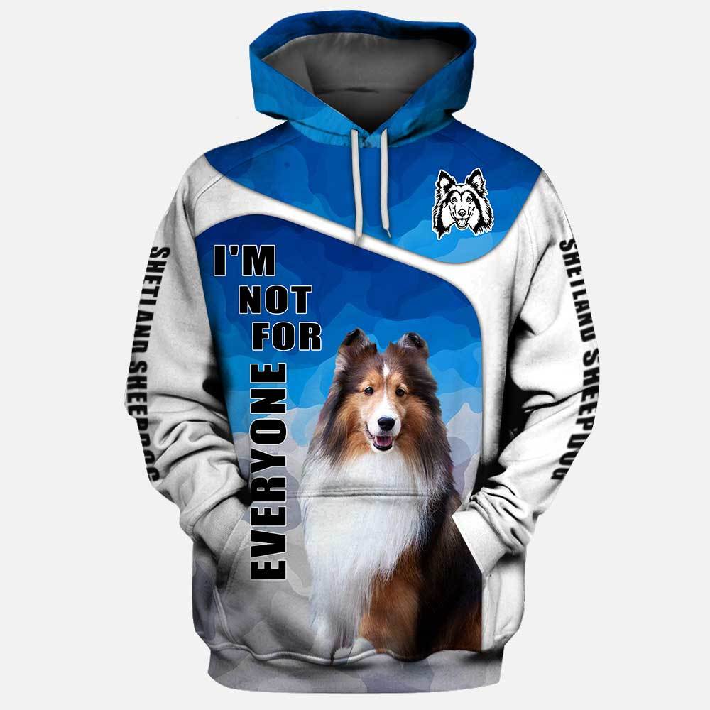 Shetland Sheepdog Not For Everyone 3D Full Printing