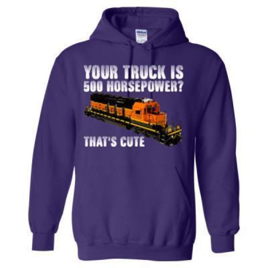 AGR Your Truck Is 500 Horsepower Thats Cute – Heavy Blend™ Hooded Sweatshirt