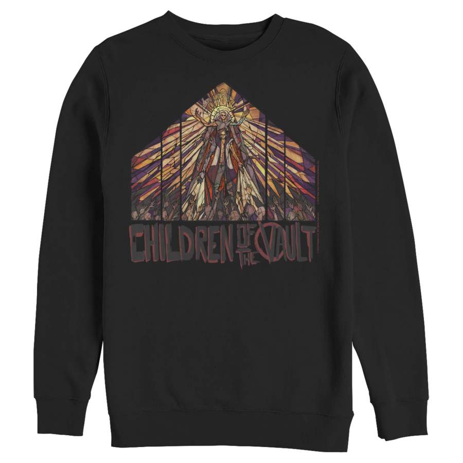 Borderlands 3 Men’s Children of the Vault Stained Glass  Sweatshirt