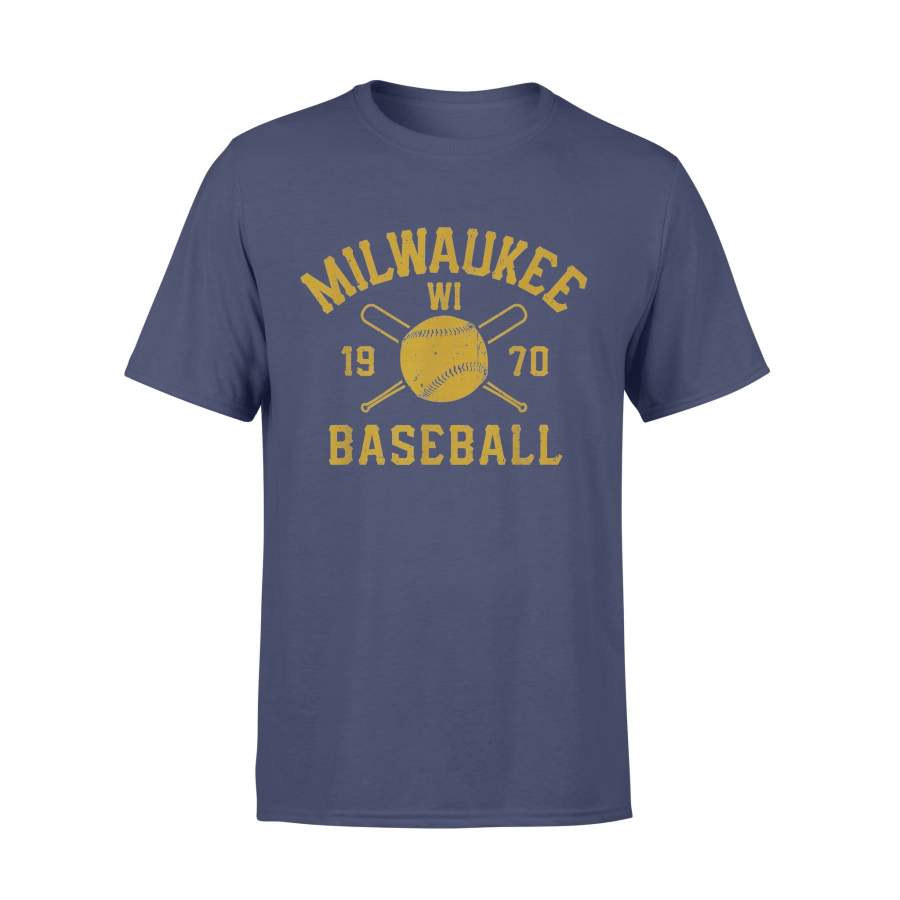 Vintage Milwaukee Baseball Wisconsin Brewer T-Shirt – Standard T-shirt