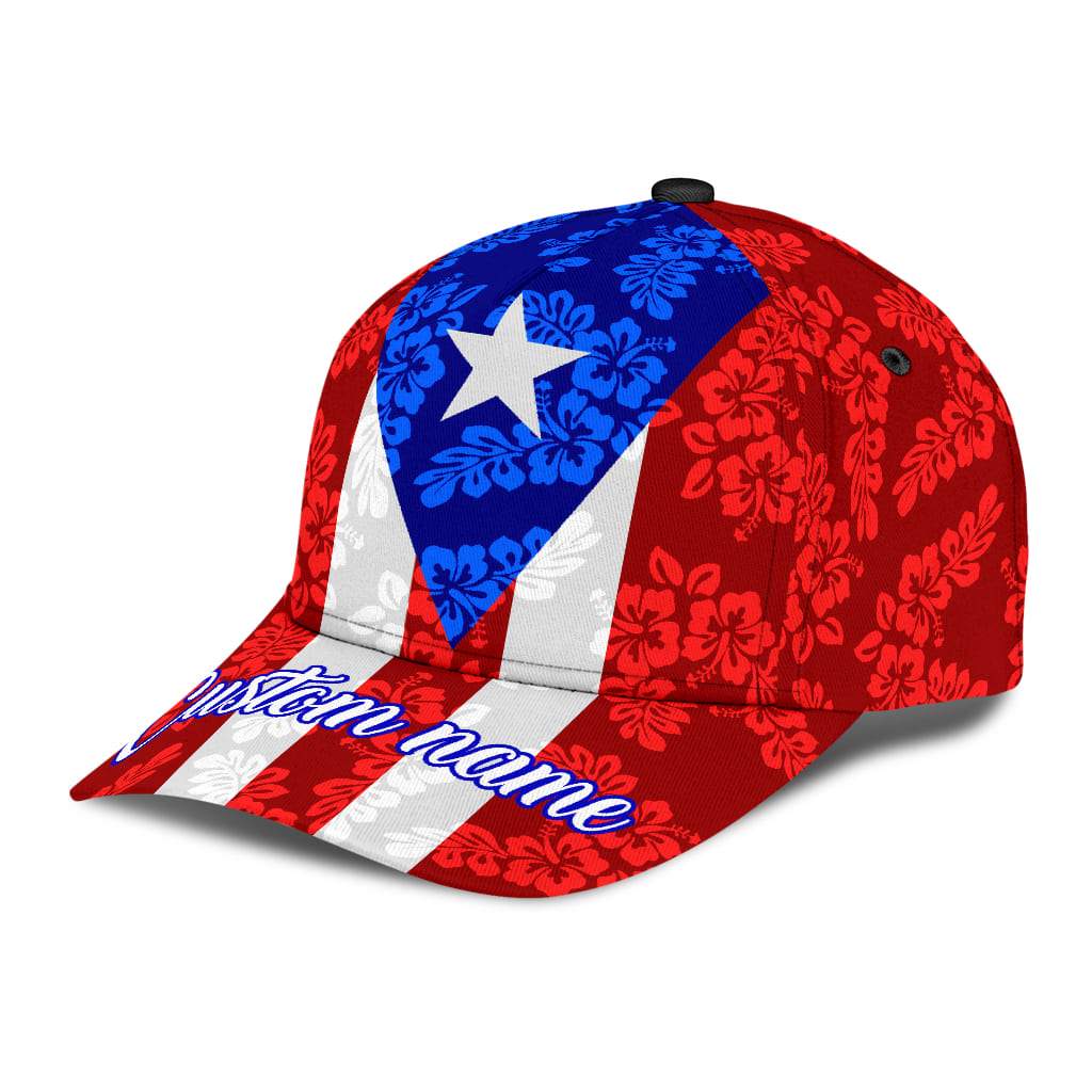 Tmarc Tee Customize Name Puerto Rico Classic Cap Wildzill Store