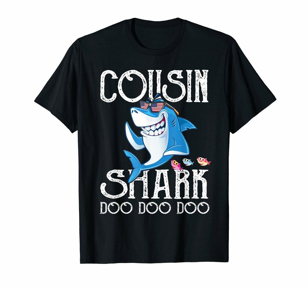 Cousin Shark Shirt Fathers Day Gift From Wife Son Daughter News