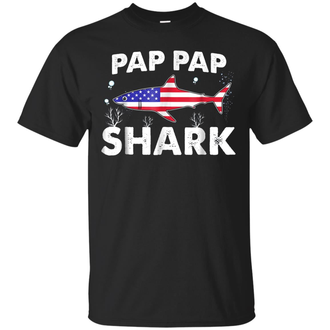 4Th July Pap Pap Shark American Flag Shirt Fathers Day Gifts