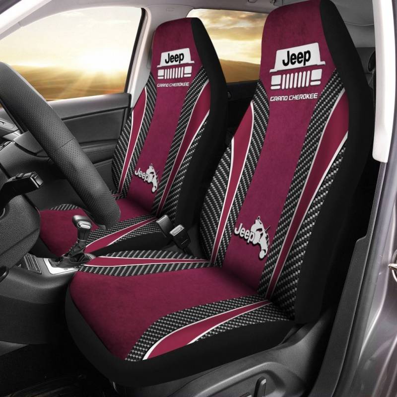 Jeep Grand Cherokee NCT Car Seat Cover Ver 2 (Deep Purplish-Red)