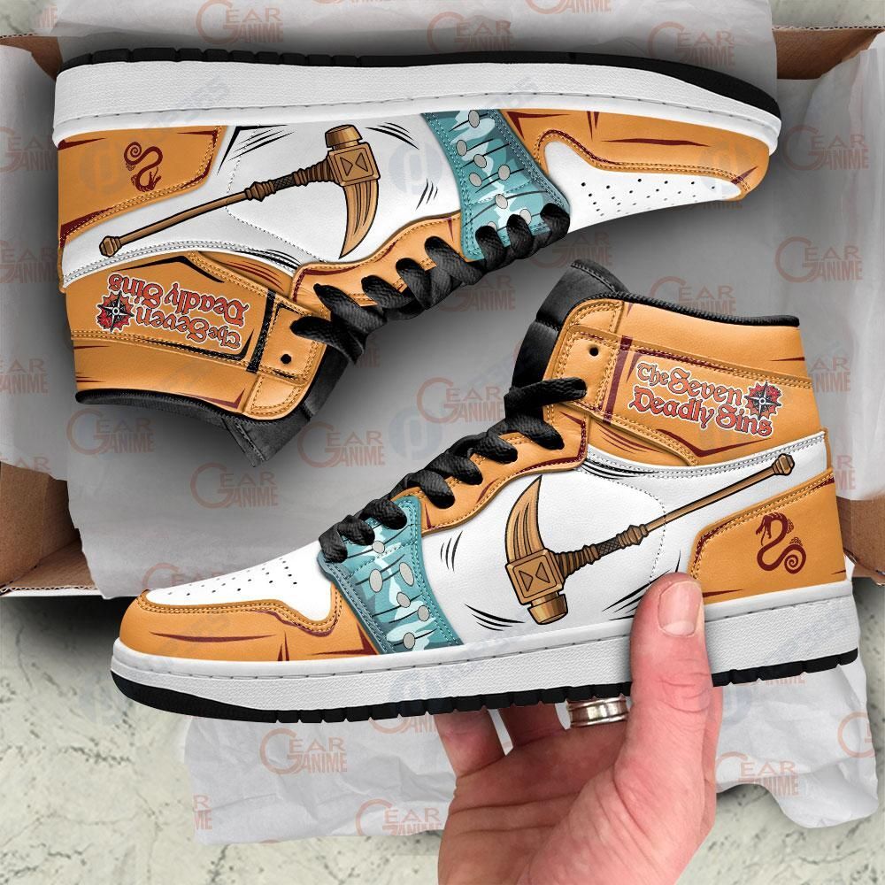 Diane Gideon Sneakers Seven Deadly Sins Anime Shoes Mn10 Air Jordan 13 Shoes Hajd2403230