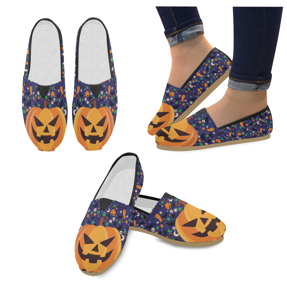 Pumpkin Halloween Women’s Casual Shoes