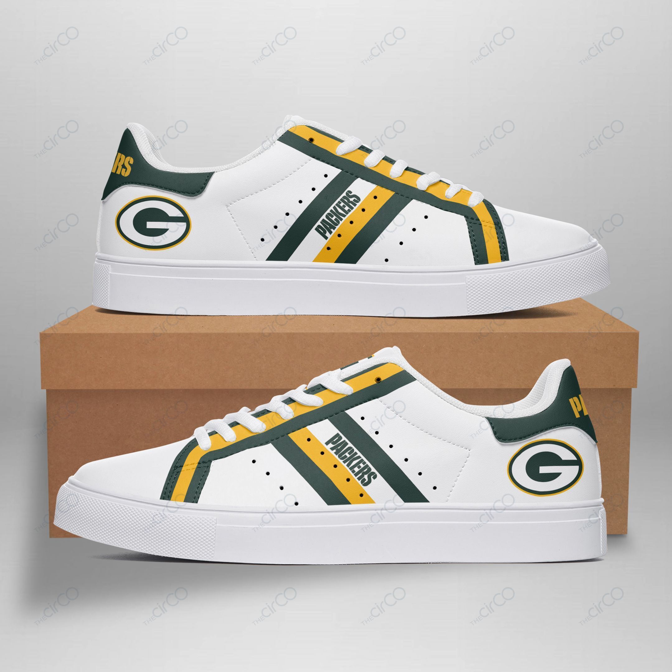 Green Bay Packers SS Custom Sneakers 076