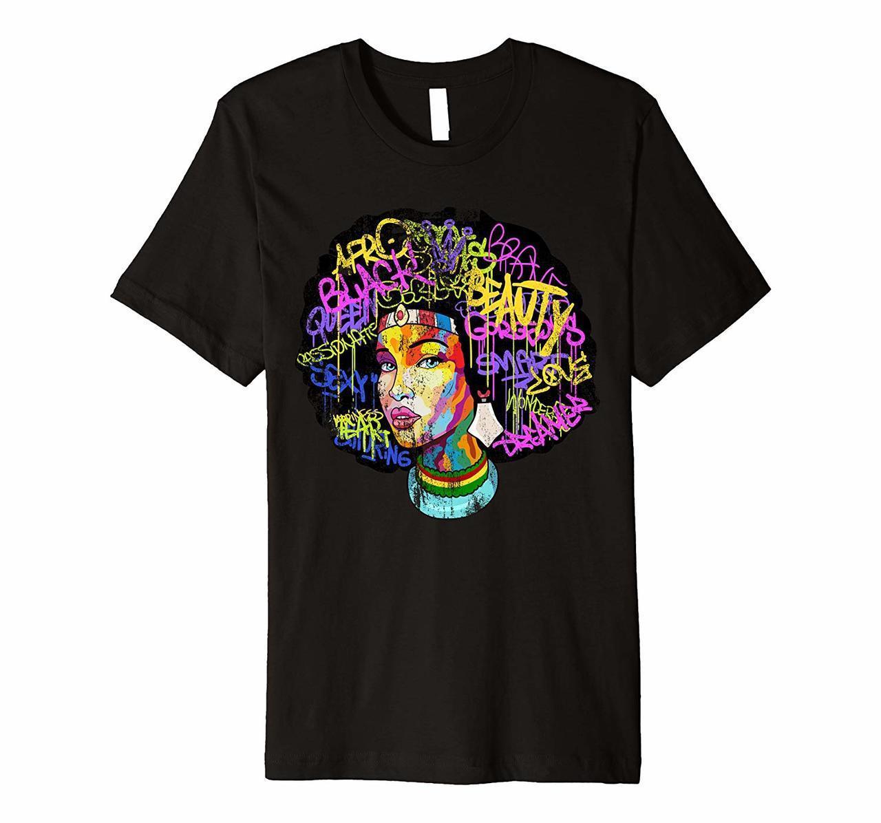 Dashiki Educated Afro Queen Shirt African Dna Pride Shirt