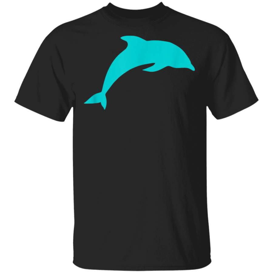 Blue Dolphin T Shirt  Football Gift Tee TShirt