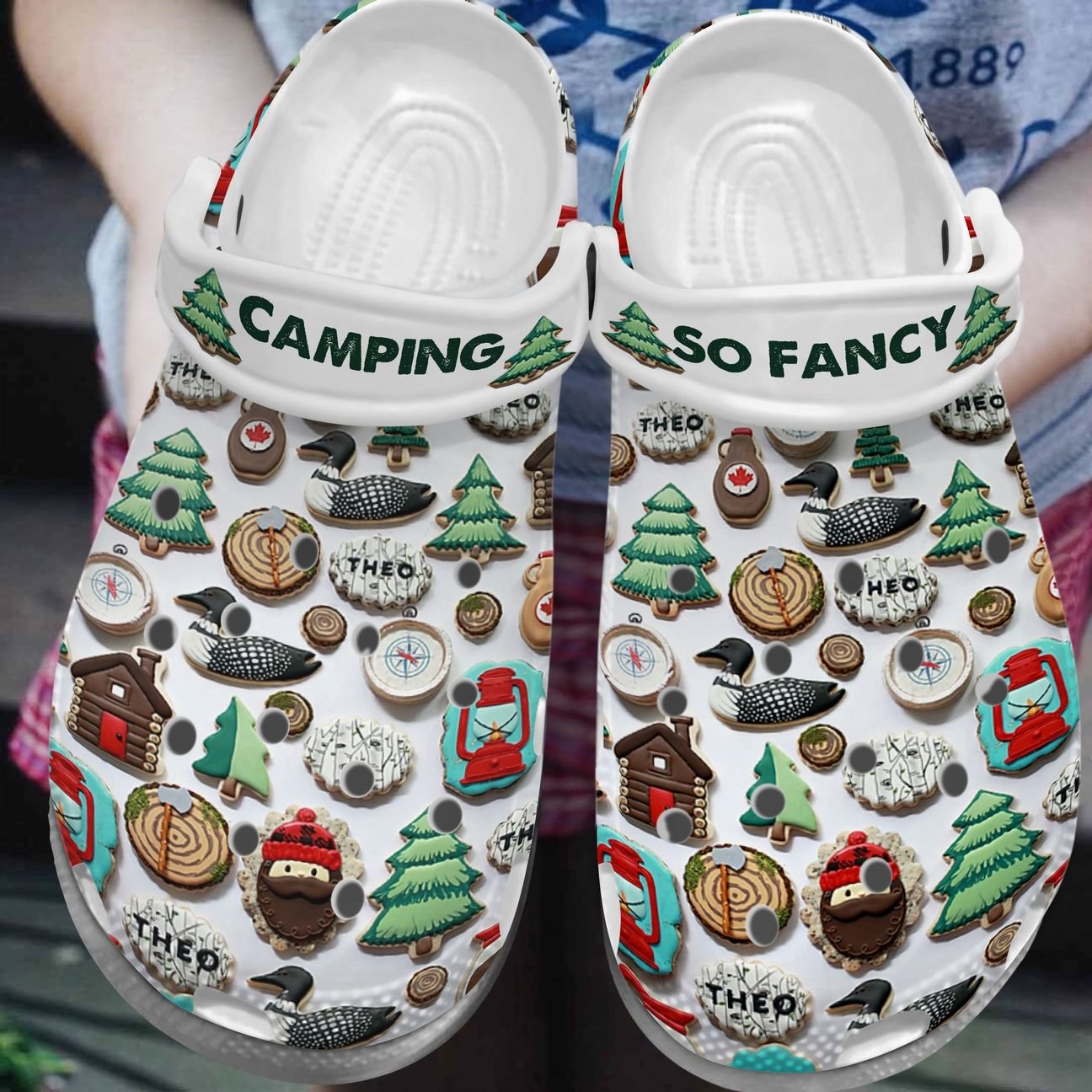 Camping Personalized Clog, Custom Name, Text, Color, Number Fashion Style For Women, Men, Kid, Print 3D Camping So Fancy