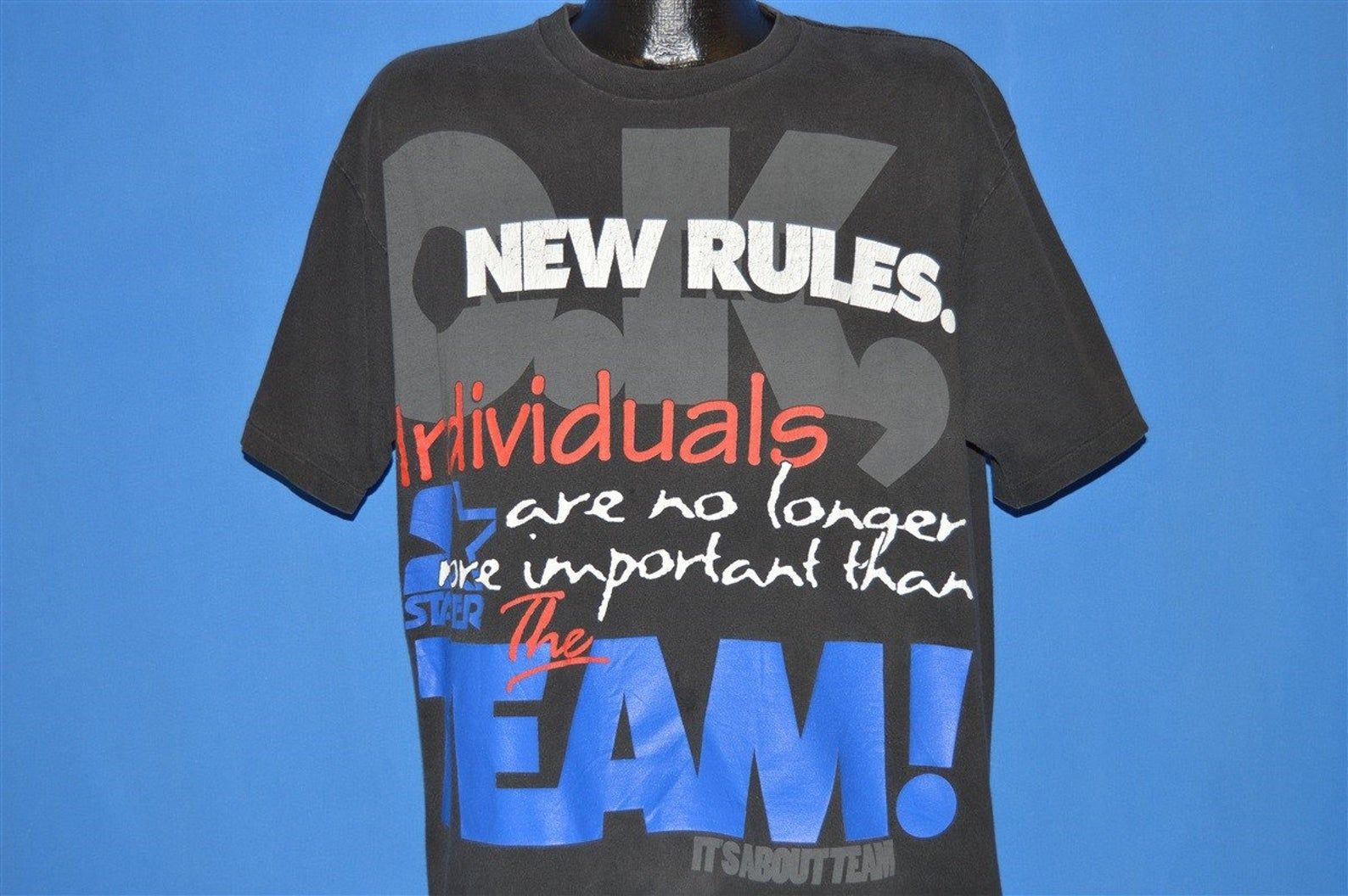 90S Starter It’S About The Team T-Shirt Extra