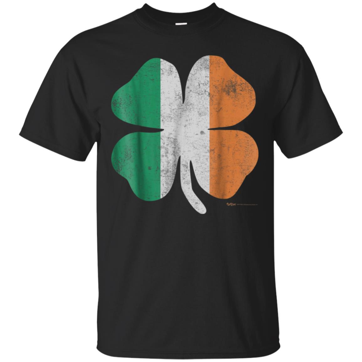 Vintage Irish Shamrock Flag St. Patrick’s Day T Shirt