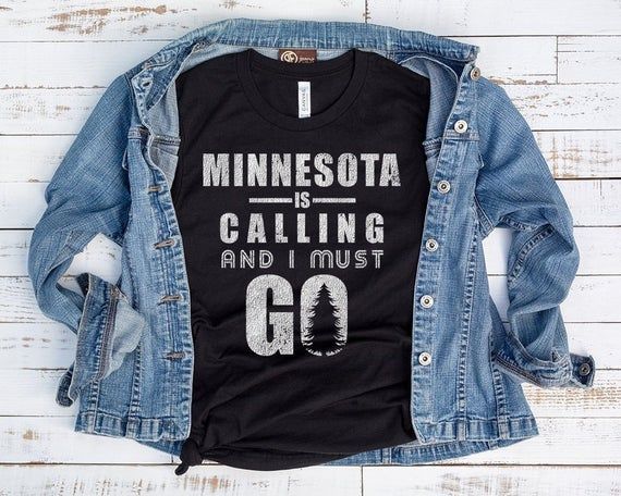 Minnesota Shirt Minnesota State Hiking Shirt Nature Shirt Minnesota Clothing State Of Minnesota Minnesota Gift Boundary Waters Shirt