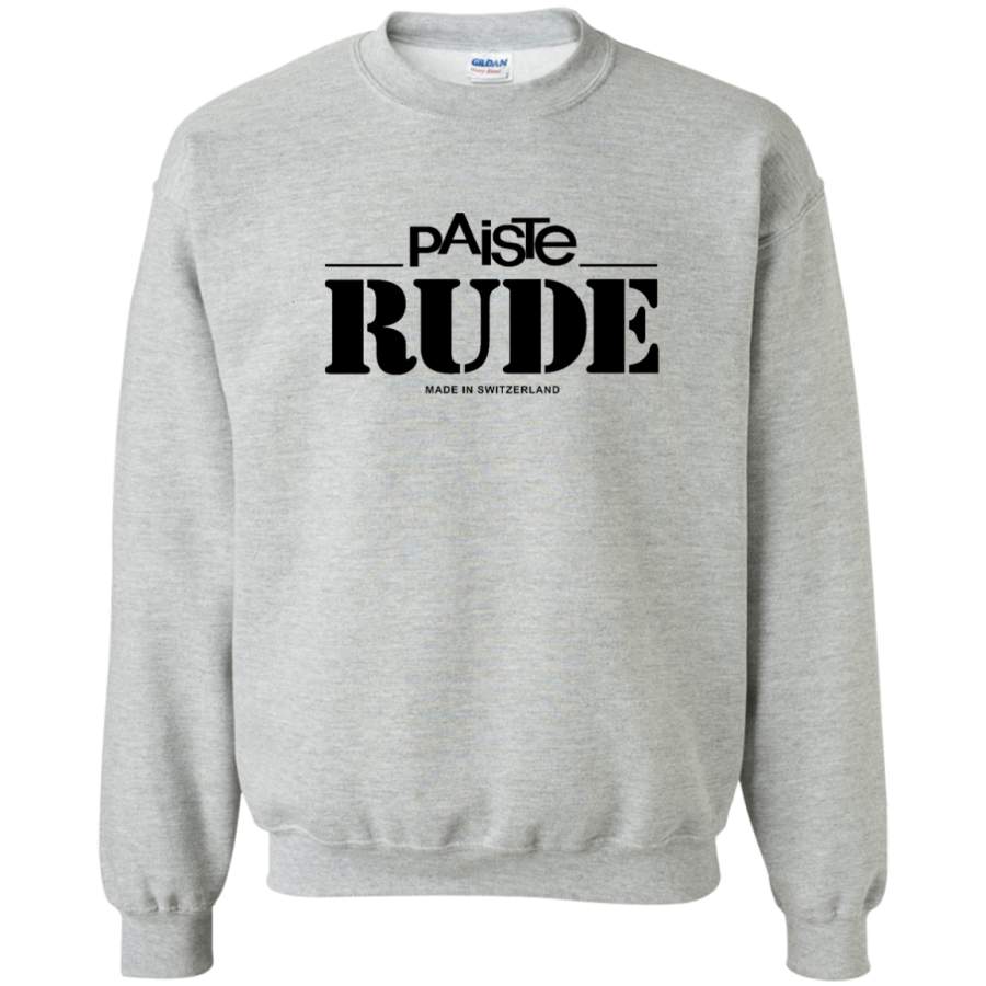 AGR Paiste Cymbal Crewneck Pullover Sweatshirt