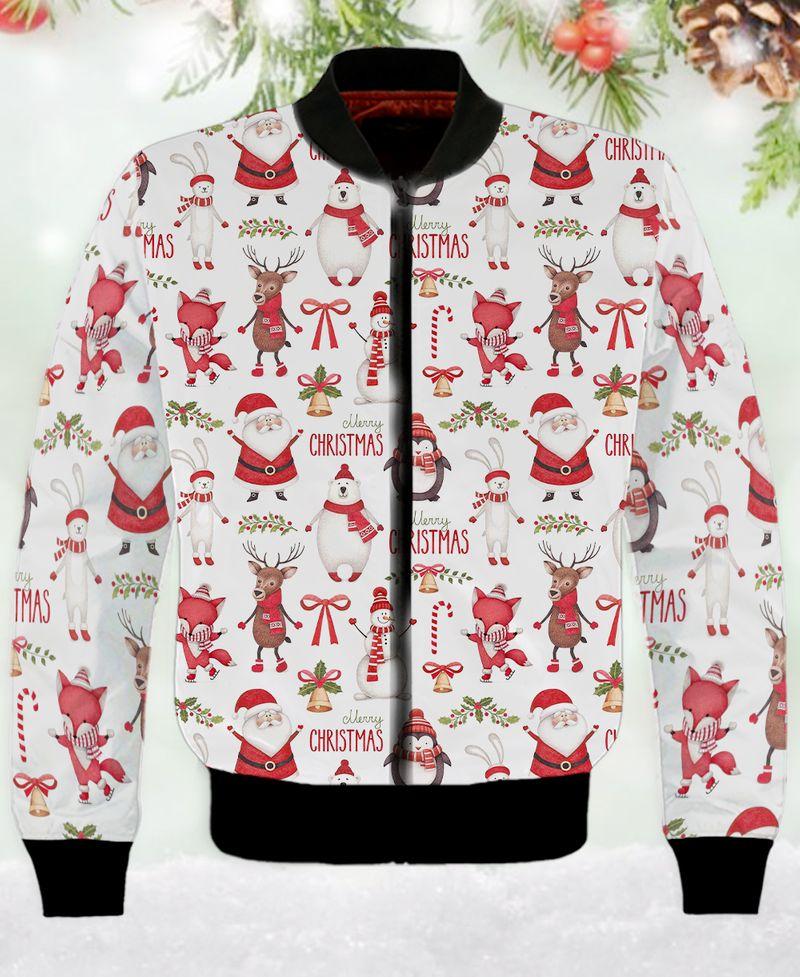 Snowman Reindeer 3D Gift For Christmas Holiday 3D Bomber