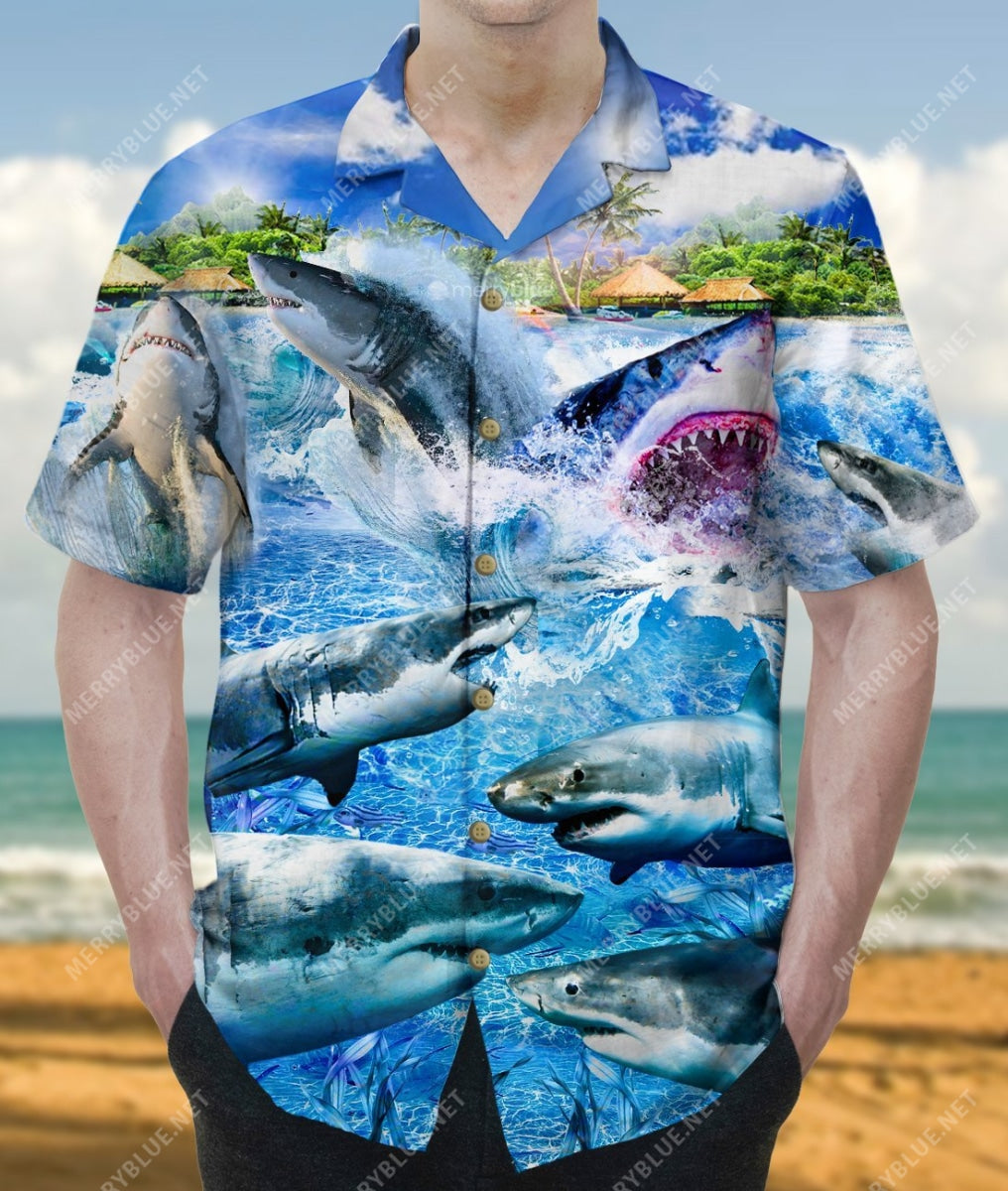 Sharks Gonna Need A Big Boat Unisex Hawaii Shirt Ha110030