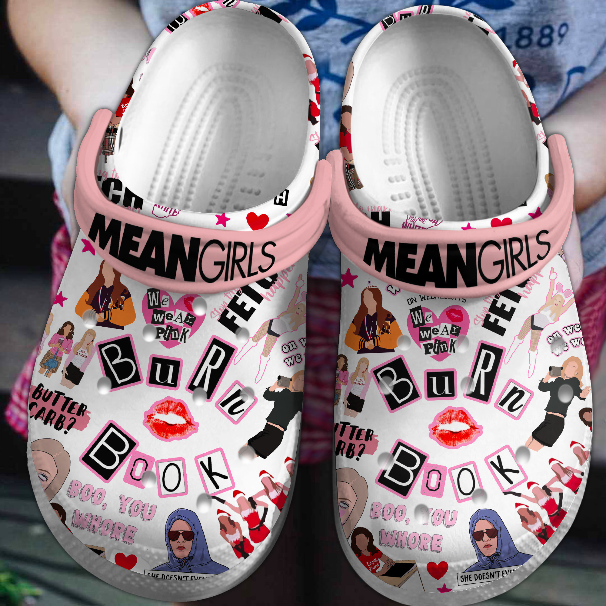 Mean Girls Movie Crocss Clogs For Men Women And Kid Bm1411-1476