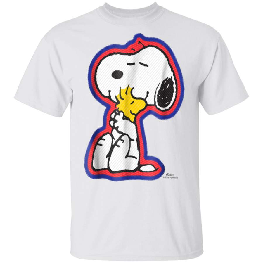 Funny Snoopy Woodstock Hug Love T Shirt