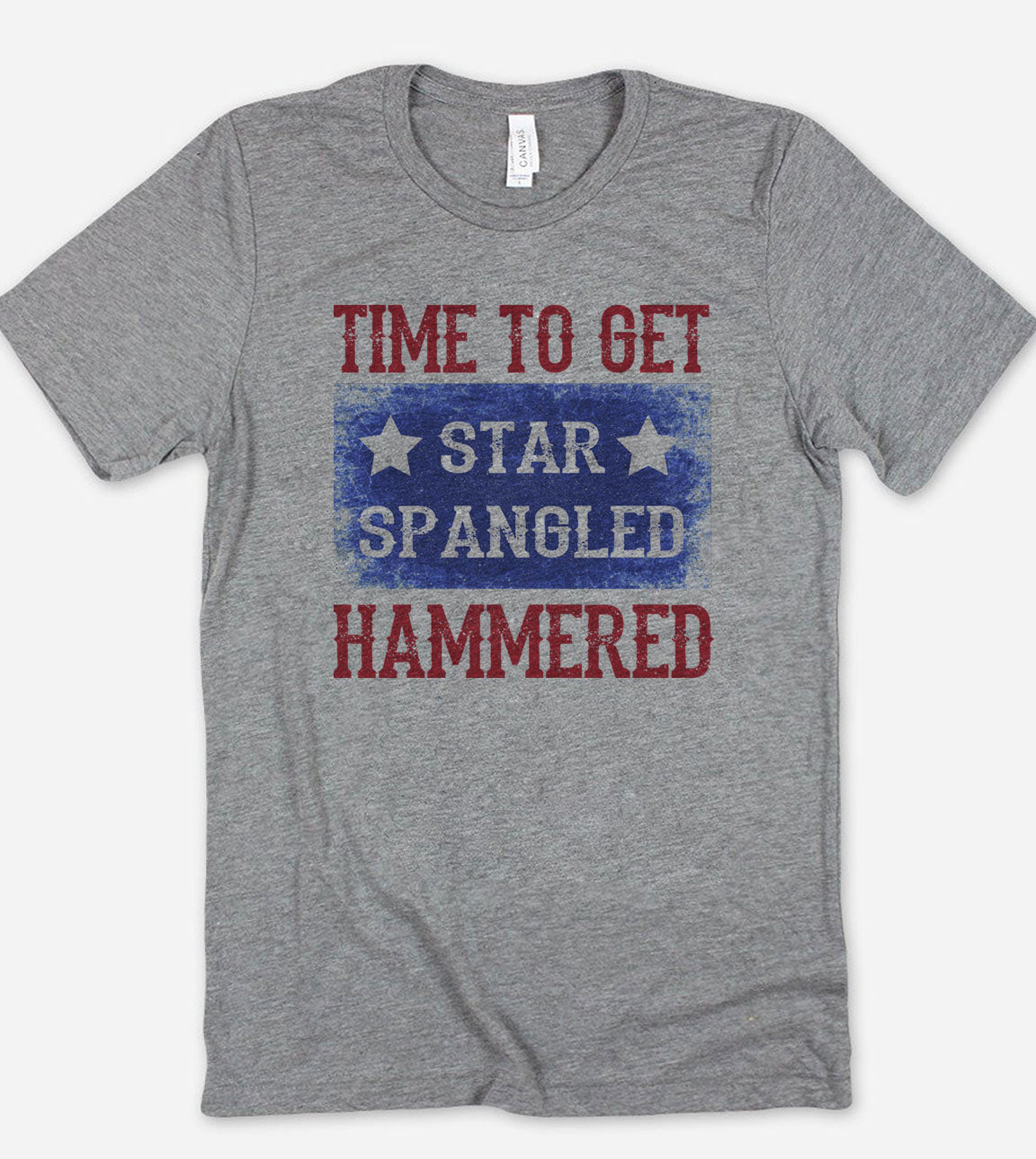 Time To Get Star Spangled Hammered – T-Shirt