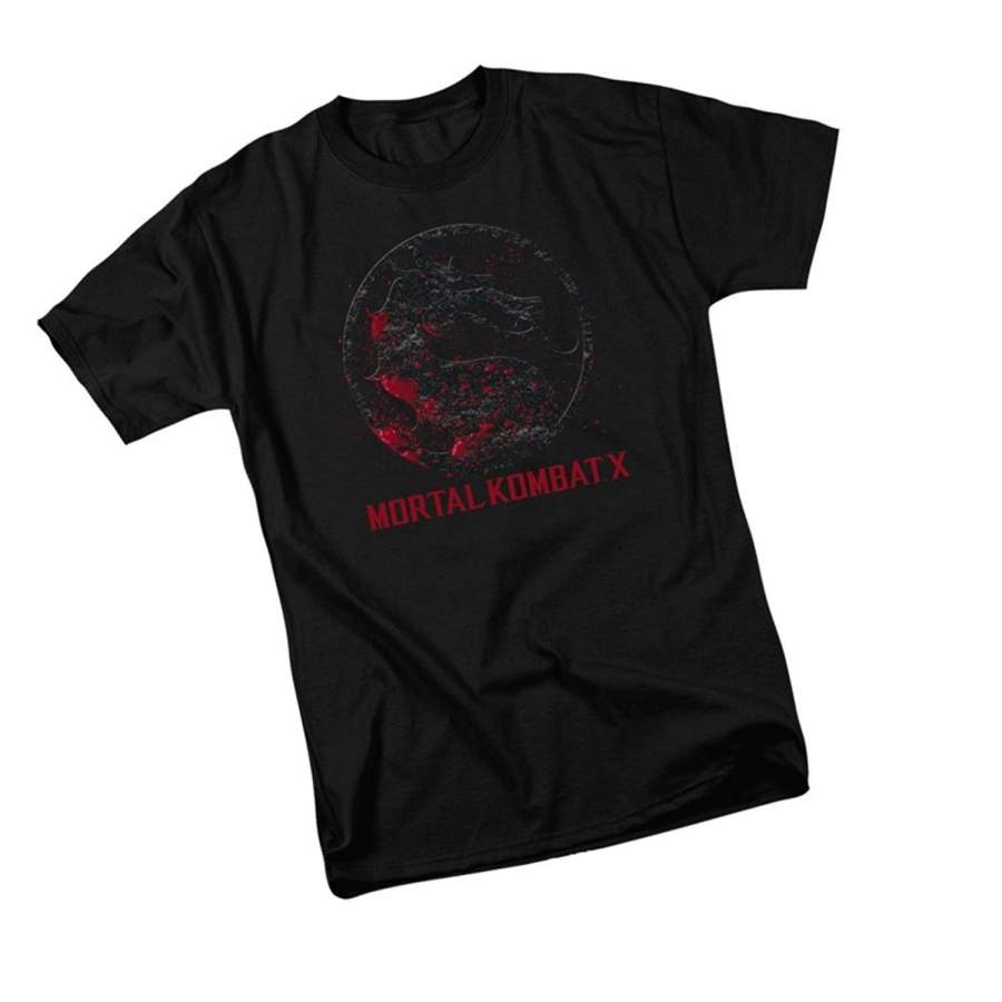 Bloody Game Seal Mortal Kombat X Adult T-Shirt