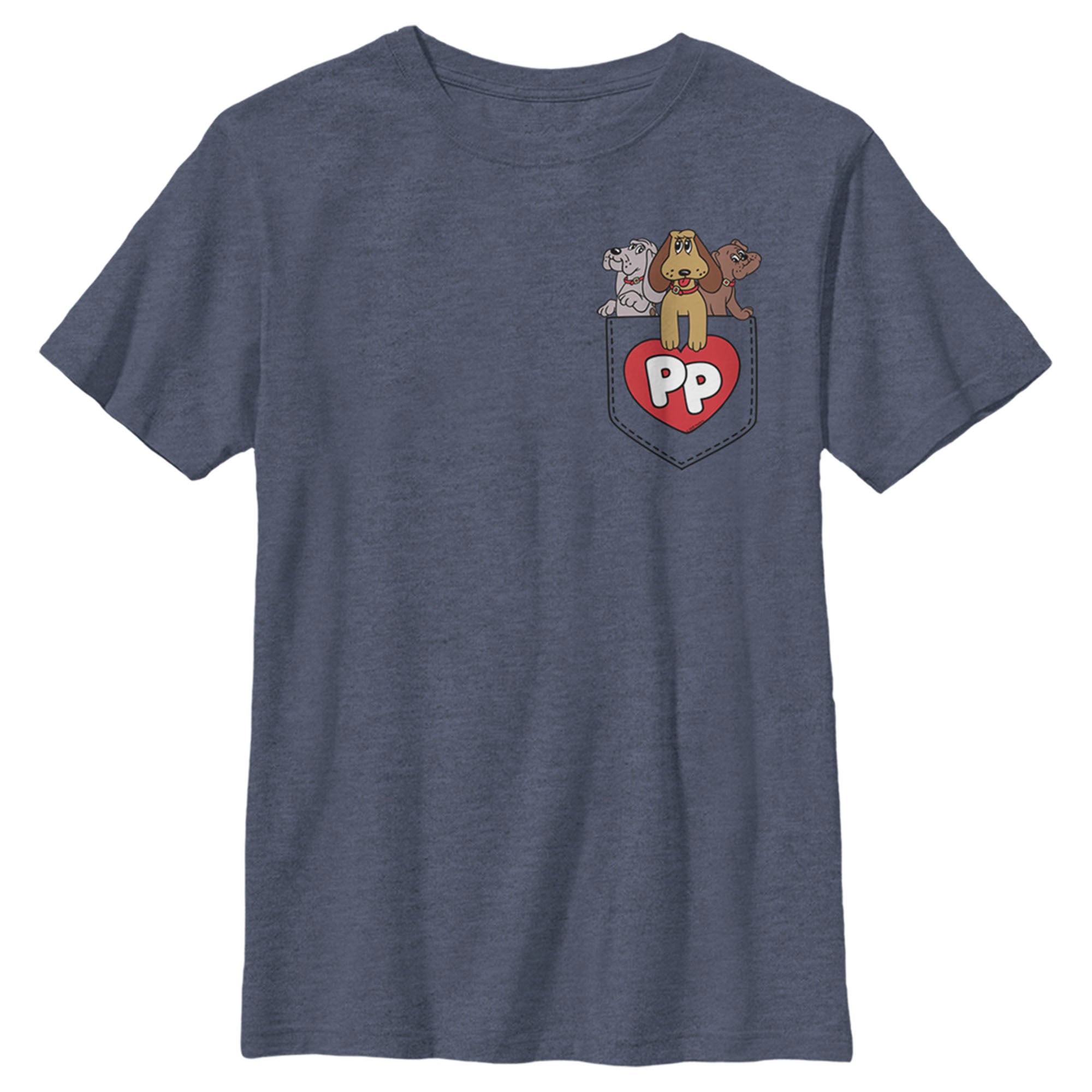 Pound Puppies Boy’S Puppy Pocket  T-Shirt