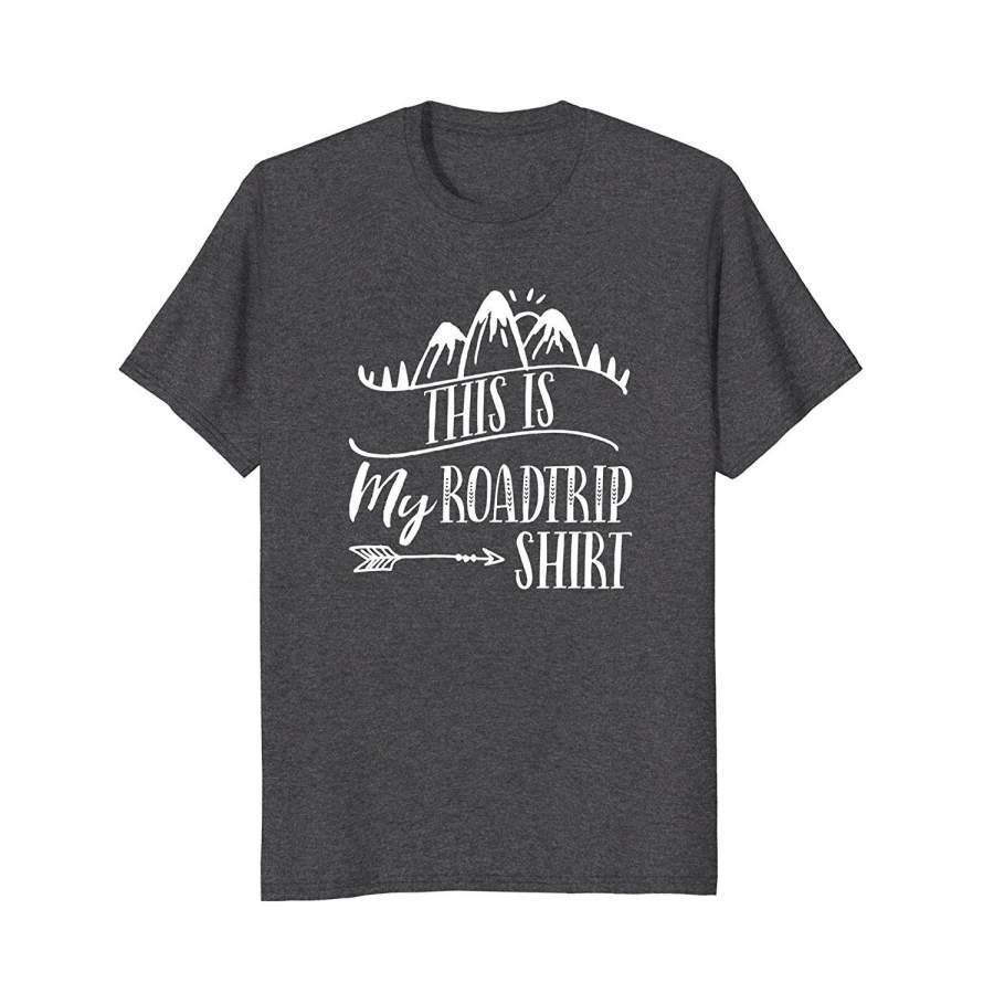 Road Trip Shirt This Is My Roadtrip T Shirt Vintage Tripping Short Sleeve T-Shirt