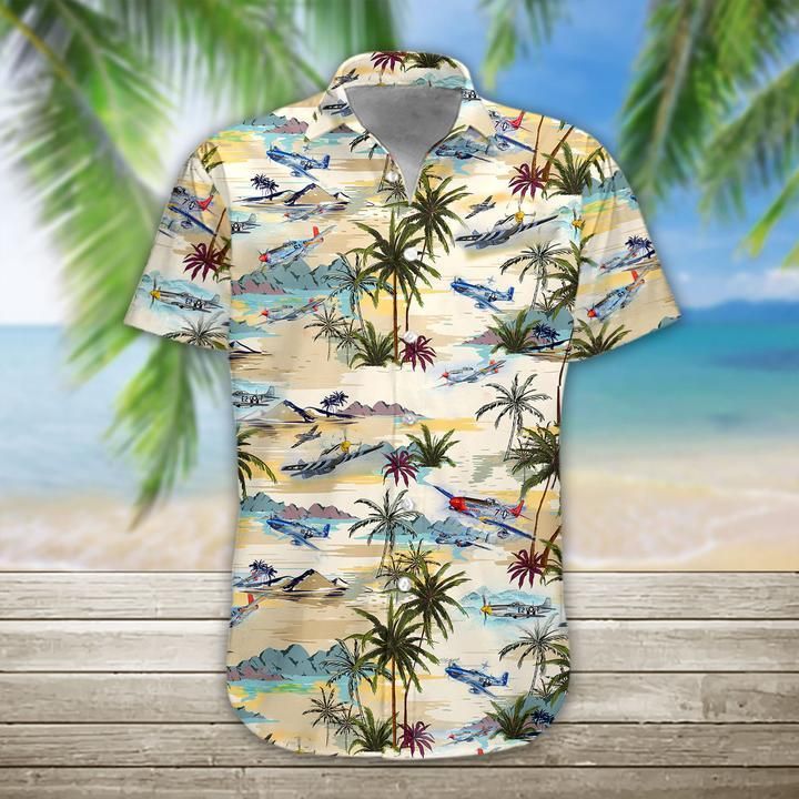 Aircraft Hawaiian Shirt | Unisex | Full Size | Adult | Colorful | Hs1389